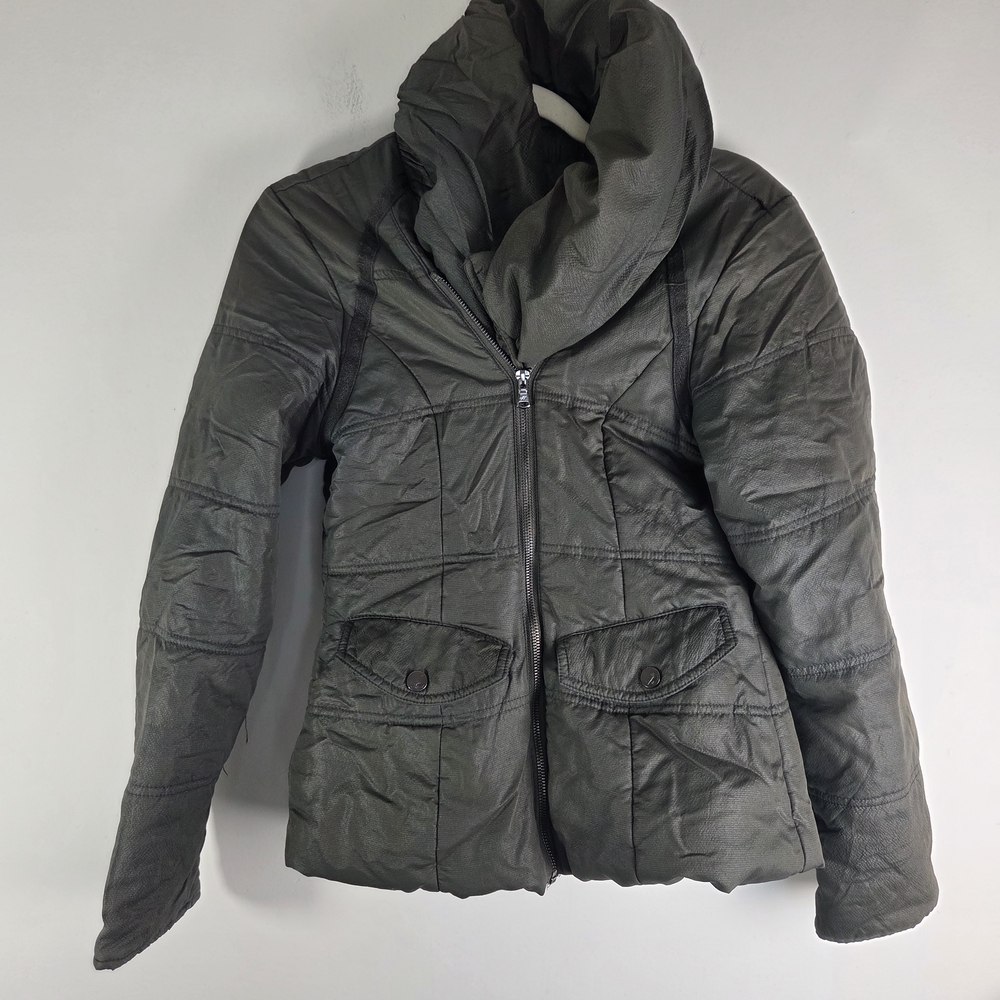 Kenneth Cole‎ New York Women's Puffer Jacket - Charcoal